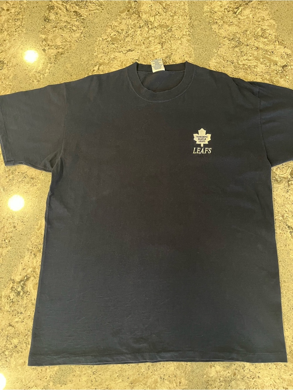 Vintage 90s Toronto Maple Leafs Navy Tee
